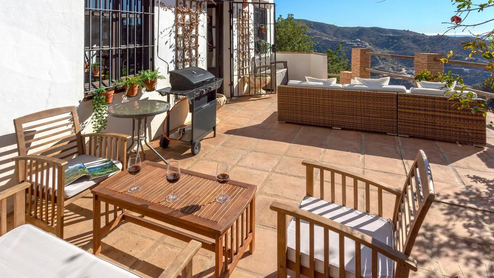 Dağ evi Malaga Sea Views Country House İspanya